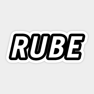 Rube Sticker